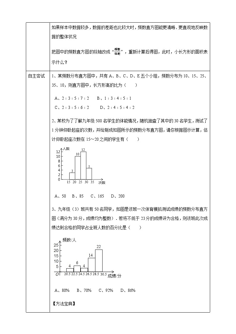 6.5频数直方图 课件+学案03