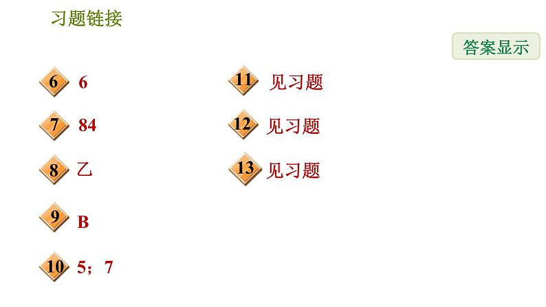 华师版八年级下册数学 第20章 20.1.2  加权平均数 习题课件第3页