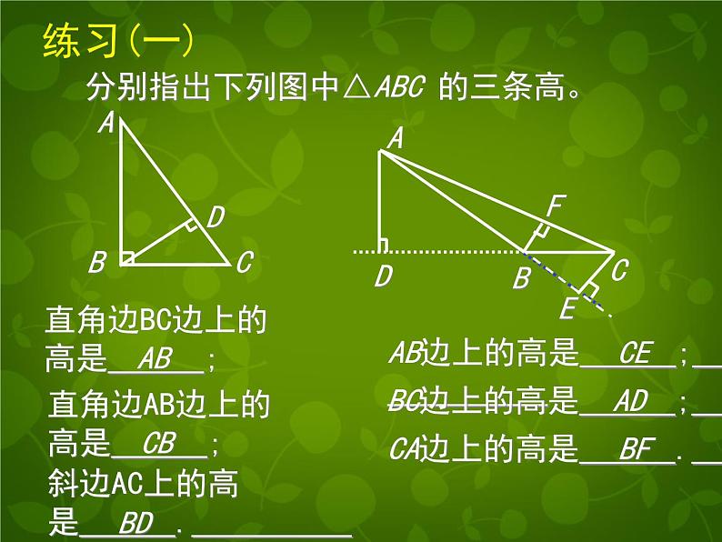 北师大初中数学七下《4.1认识三角形》PPT课件 (25)第1页