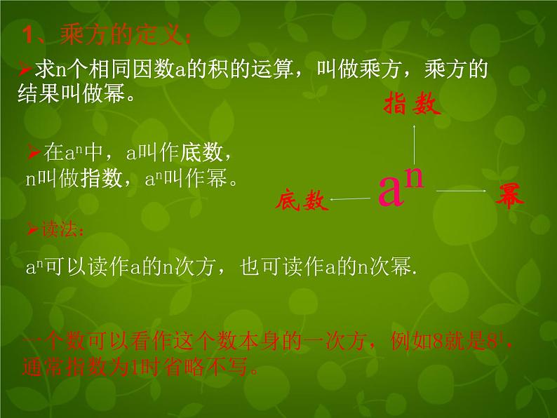 北师大初中数学七上《2.9 有理数的乘方》PPT课件 (7)第6页