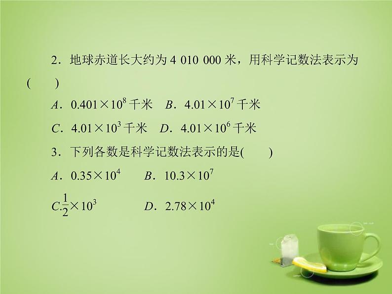 北师大初中数学七上《2.10 科学记数法》PPT课件 (4)08