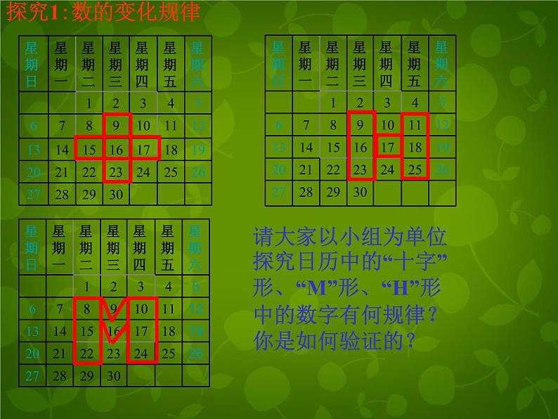 北师大初中数学七上《3.5 探索与表达规律》PPT课件 (8)07