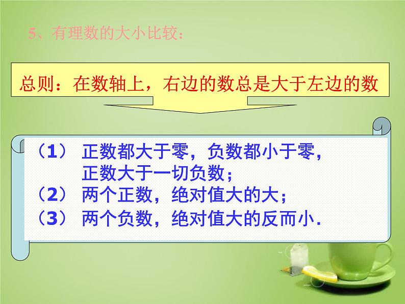 北师大初中数学七上《2.0第二章 有理数及其运算》PPT课件 (2)第6页