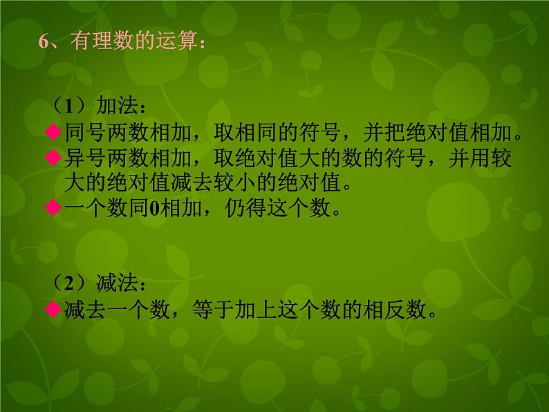 北师大初中数学七上《2.0第二章 有理数及其运算》PPT课件 (6)第7页