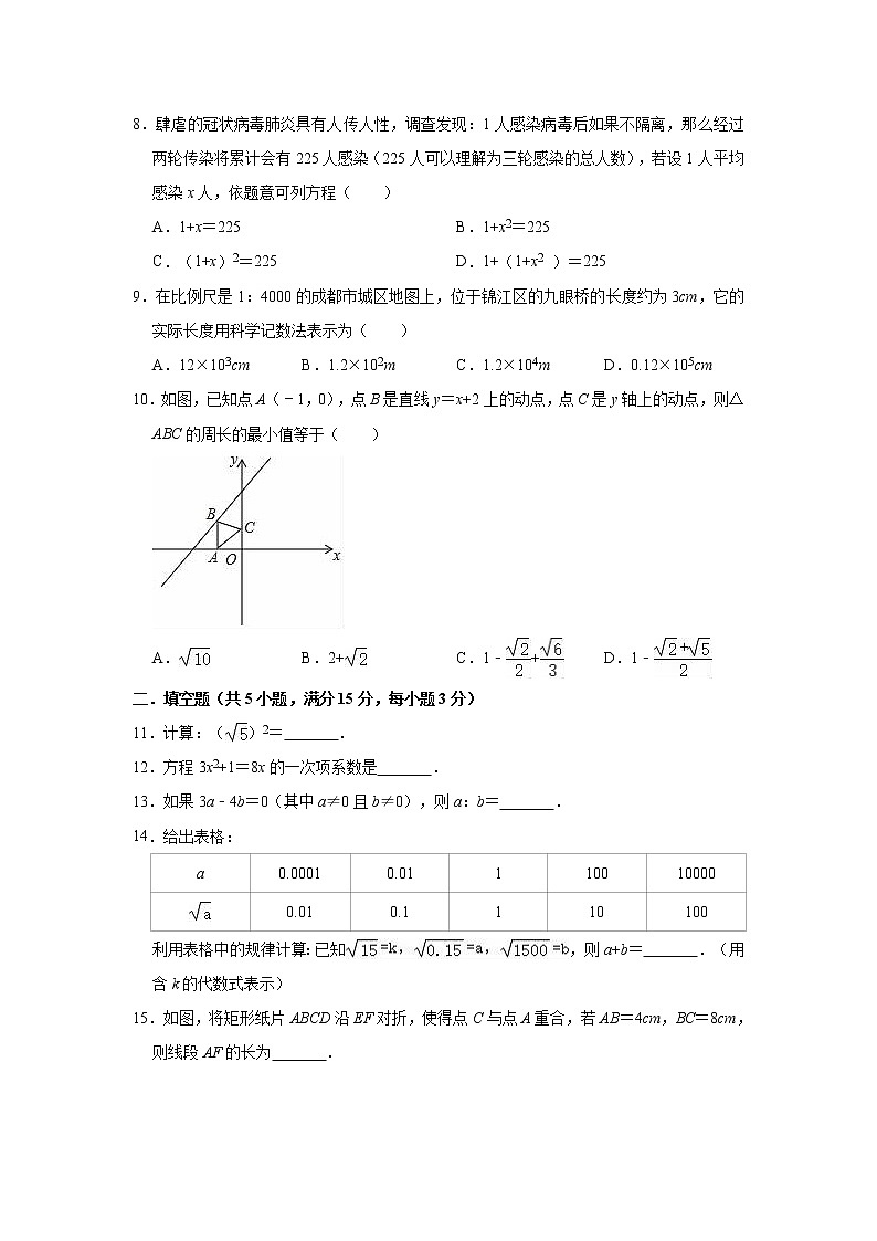 2020-2021学年九年级数学华东师大版下册期中复习试卷第2页