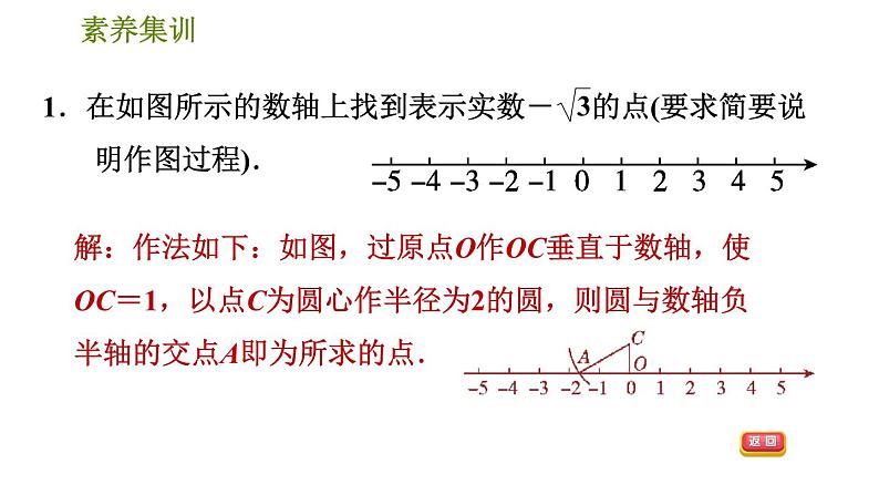 人教版八年级下册数学 第17章 素养集训  1．利用勾股定理解题的十种常见题型 习题课件第3页