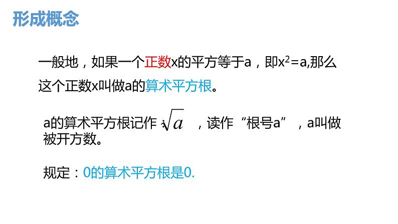 6.1.1算术平方根-2021-2022学年人教版七年级数学下册课件（共13张PPT）第5页