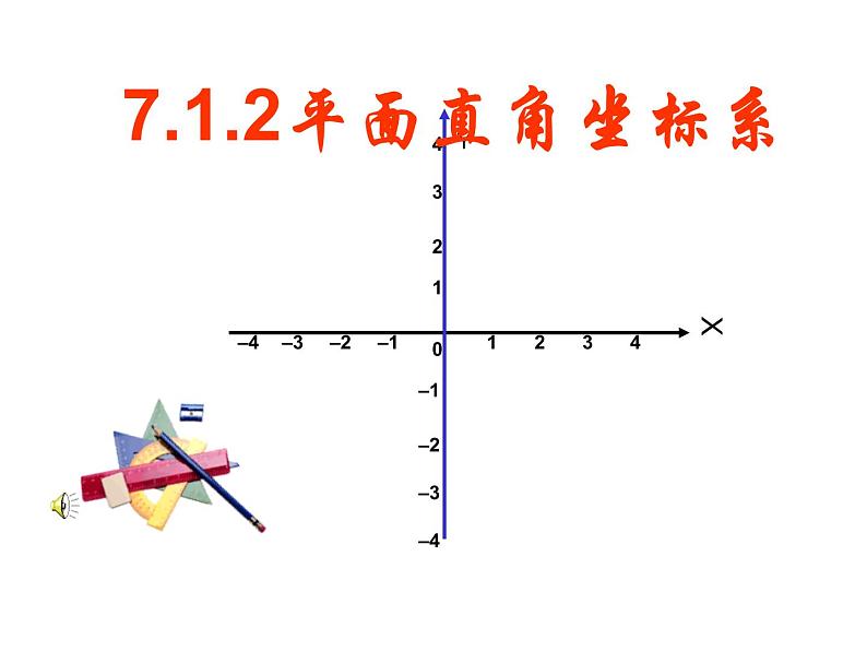 7.1.2 平面直角坐标系 -2021-2022学年人教版七年级数学下册课件（共18张PPT）第1页