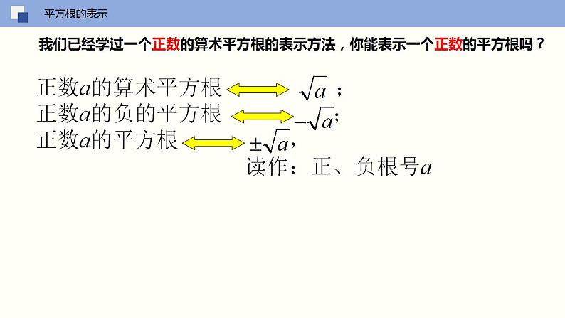 6.1.3平方根（课件）-2021-2022学年七年级数学下册同步（人教版）07