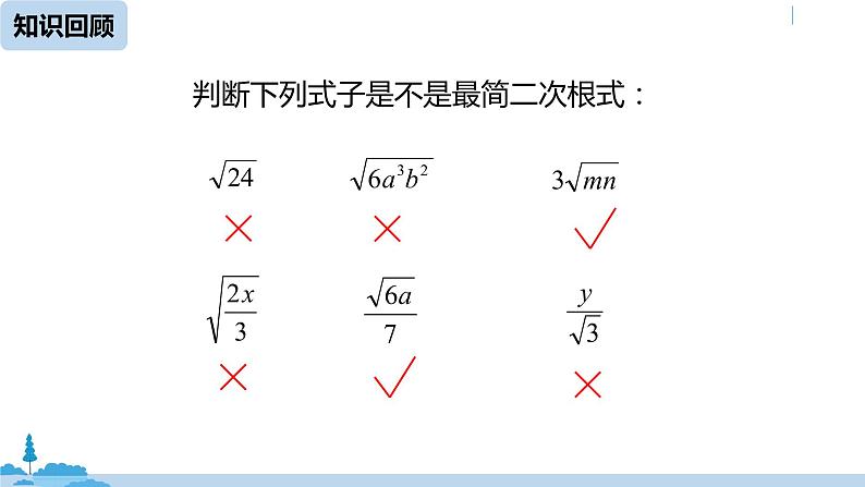 2021-2022学年人教版八年级数学下册16.3二次根式的加减课件第4页