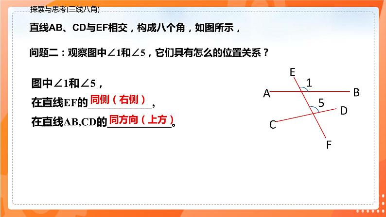 5.1.3同位角、内错角、同旁内角（课件）-2021-2022学年七年级数学下册同步（人教版）第5页