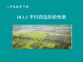 18.1.1平行四边形的性质-2021-2022学年人教版八年级数学下册课件（共18张PPT）