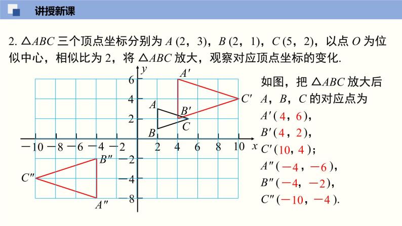 4.8.2图形的位似（2）（共20张PPT）--2021-2022学年九年级数学上册同步（北师版）07