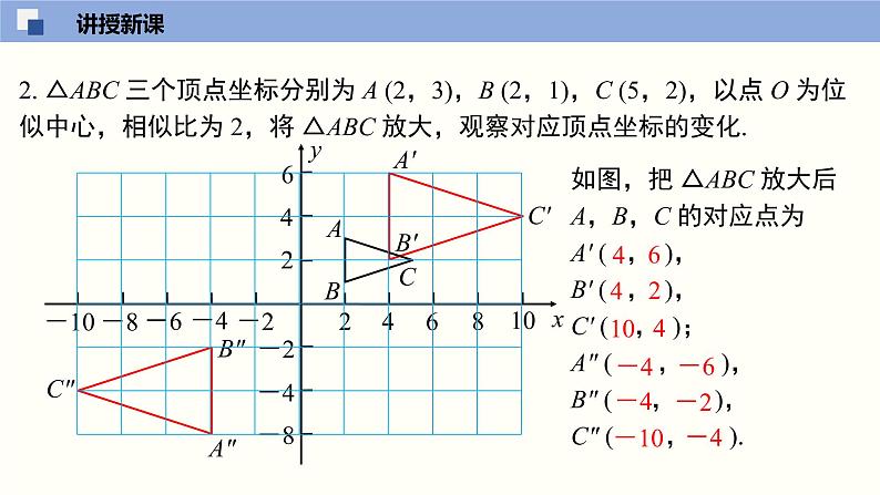 4.8.2图形的位似（2）（共20张PPT）--2021-2022学年九年级数学上册同步（北师版）07