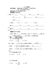 初中数学第六章 实数6.1 平方根学案