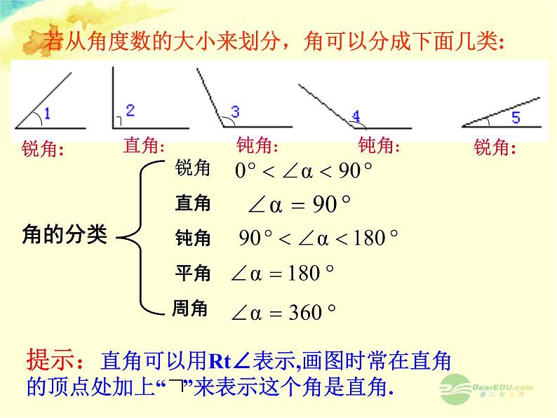 北师大初中数学七上《4.4 角的比较》PPT课件 (5)04