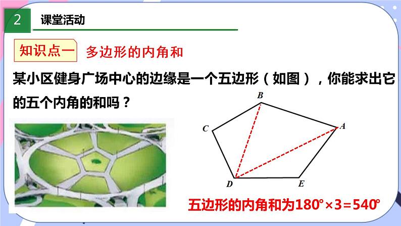 北师大版八下数学  6.4.1 多边形的内角和与外角和课件PPT04