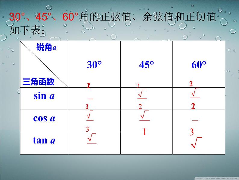 第3课时  特殊角的锐角三角函数课件PPT第5页