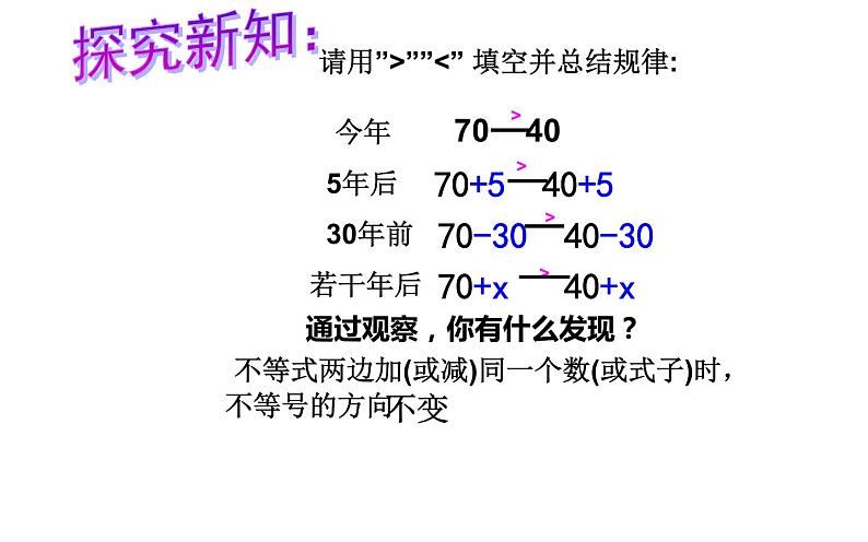 9.1.2不等式的性质  课件（共17张）第4页