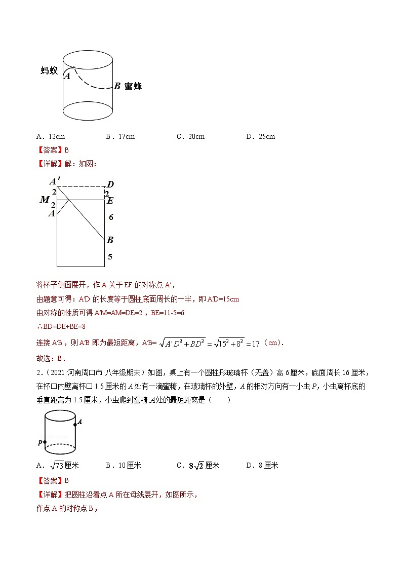 第17章 重点突破训练：勾股定理及逆定理举例-（解析版）第3页