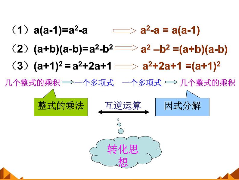 华东师大版数学八年级上册 12.5 因式分解_(1)（课件）02