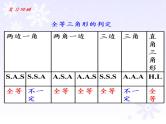 华东师大版数学八年级上册 13.2.1 全等三角形（课件）