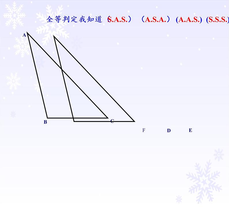 华东师大版数学八年级上册 13.2.1 全等三角形（课件）04