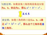 华东师大版数学八年级上册 14.1.2 直角三角形的判定_（课件）