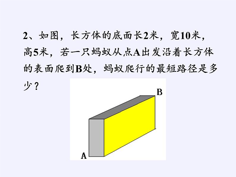 华东师大版数学八年级上册 14.2 勾股定理的应用(3)（课件）08