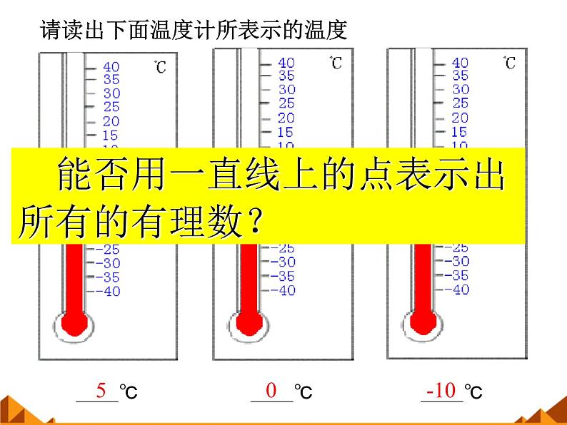 华东师大版数学七年级上册 2.2.1 数轴_ 课件02