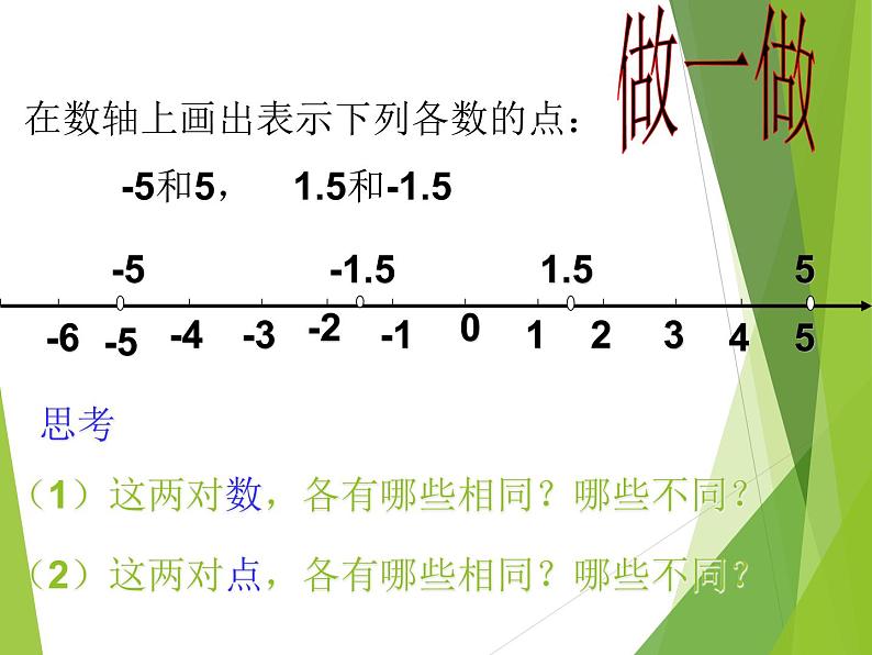 华东师大版数学七年级上册 2.3 相反数_ 课件第2页