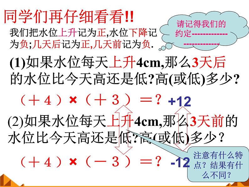 华东师大版数学七年级上册 2.9.1 有理数的乘法法则_ 课件04