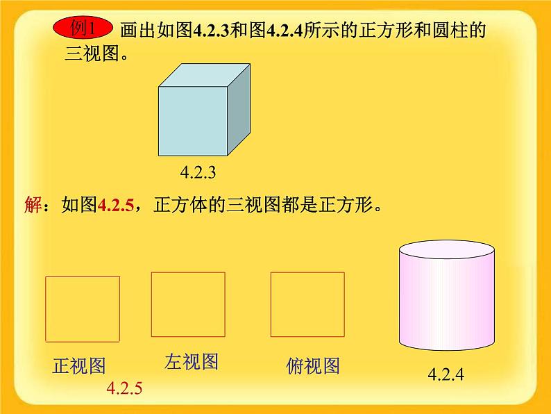 华东师大版数学七年级上册 4.2.1 由立体图形到视图_(1) 课件第6页