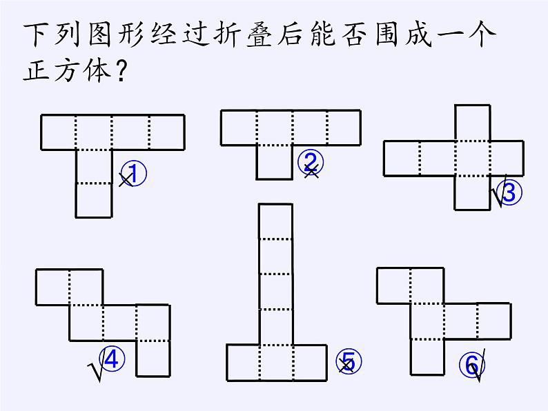 华东师大版数学七年级上册 4.3 立体图形的表面展开图 课件07