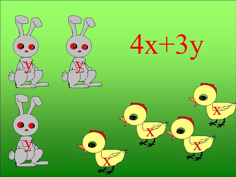 华东师大版数学七年级上册 3.4.1 同类项_(1) 课件02