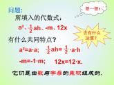 华东师大版数学七年级上册 3.3.1 单项式 课件