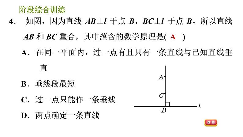 湘教版七年级下册数学 第4章 习题课件06