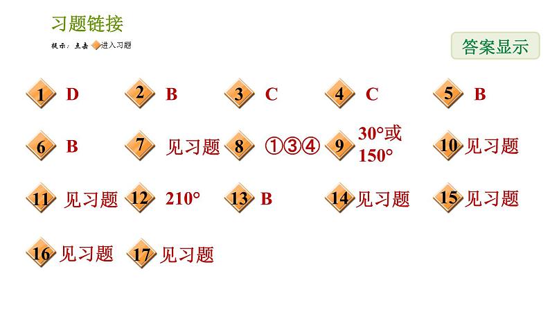 湘教版七年级下册数学 第4章 全章整合与提升 习题课件第2页