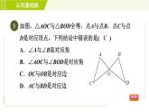 华师版七年级下册数学 第10章 10.5 图形的全等 目标一 习题课件