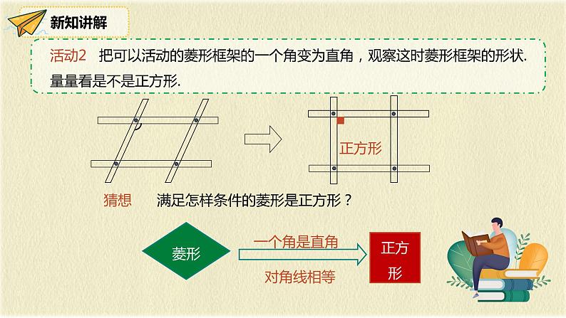 人教版八年级数学下册18.2.3第二课时正方形的判定课件PPT第7页