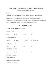 初中数学第十二章  实数综合与测试精练