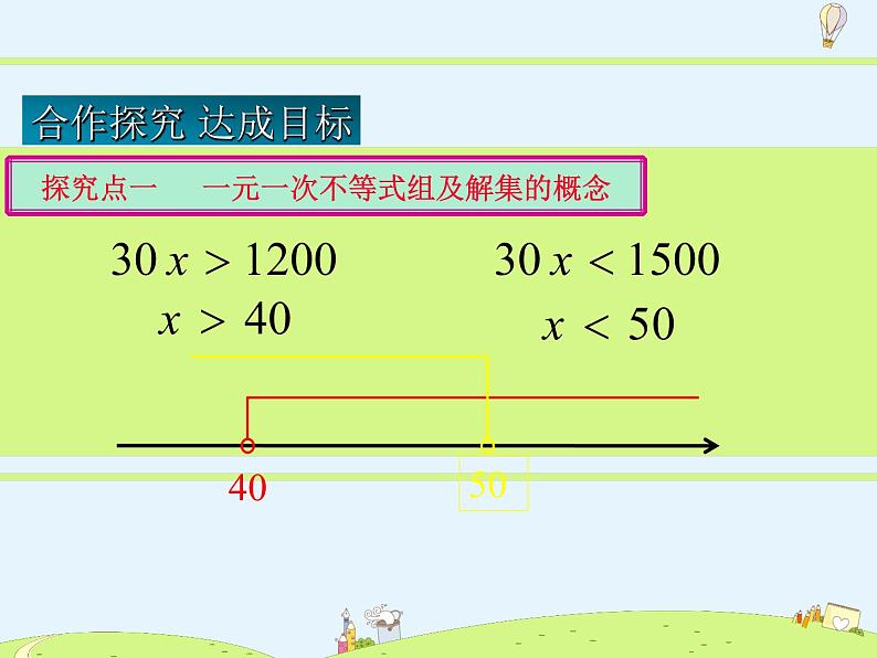 苏科版初中数学七年级下册第十一章——11.6 一元一次不等式组【课件+教案】05