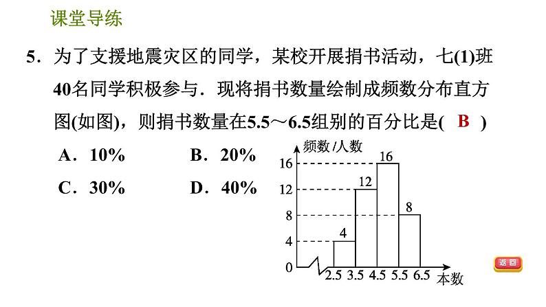 人教版七年级下册数学 第10章 10.3  课题学习  从数据谈节水 习题课件第7页