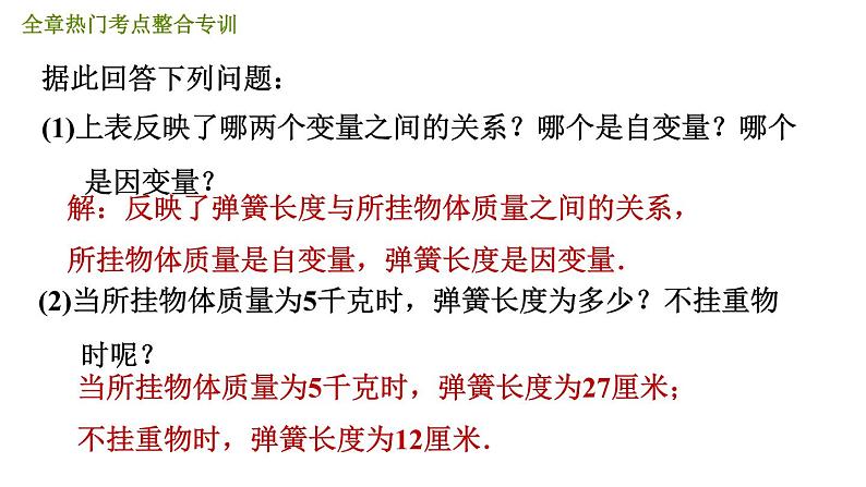 北师版七年级下册数学 第3章 全章热门考点整合专训 习题课件第5页