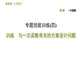 湘教版八年級(jí)下冊(cè)數(shù)學(xué) 第4章 專題技能訓(xùn)練(四) 習(xí)題課件