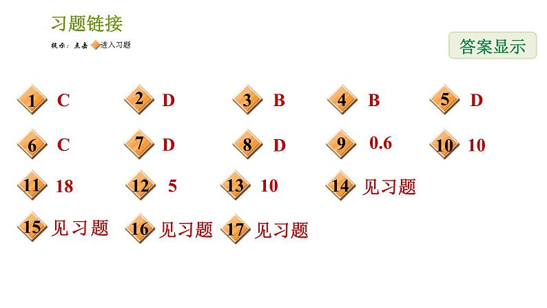 湘教版八年级下册数学 期末提分练案 第8课时 数据的频数分布  习题课件第2页