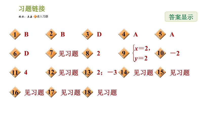 湘教版七年级下册数学 第1章 阶段综合训练【范围：1.1～1.2】 习题课件02