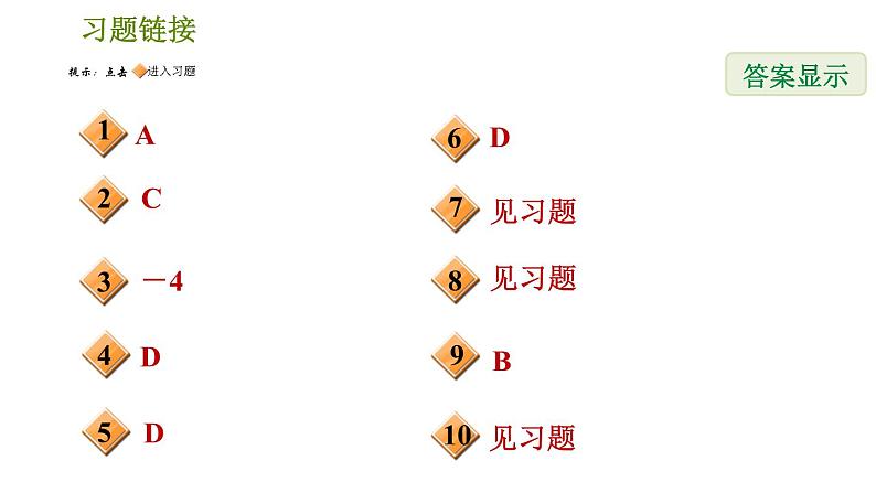 人教版七年级下册数学 第6章 素养集训  2．非负数应用的三种常见类型 习题课件02