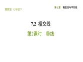 冀教版七年级下册数学 第7章 7.2.2 垂线 习题课件