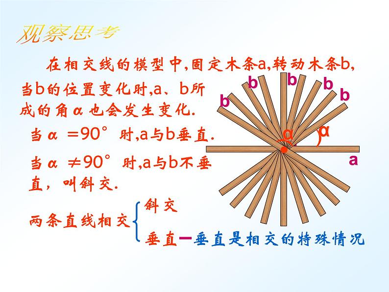 新人教版七年级下册第五章5.1.2垂线ppt05